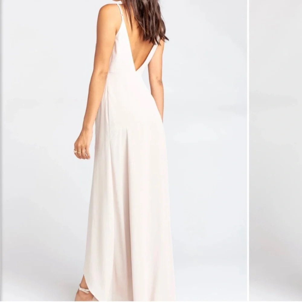 Show Me Your MuMu Mariah Wrap Mini Dress Show Me the Ring Crisp